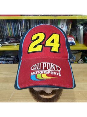 Jeff Gordon 24 DuPont Motorsports NASCAR NWT Hat Y2K Winners Circle